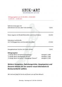 heck art mittagskarte